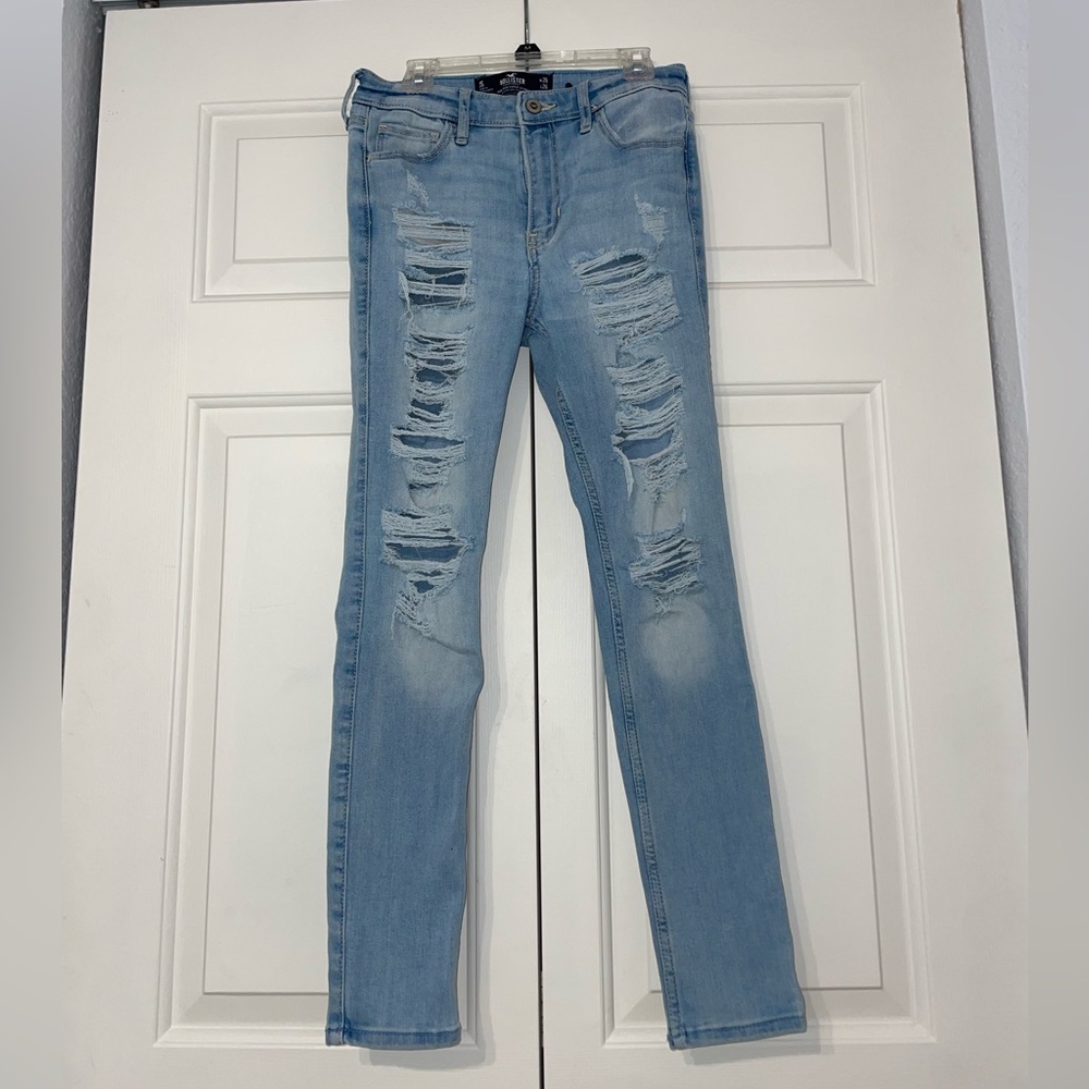 Hollister High Rise Súper Skinny Jeans
